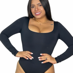Body Moldeador Forrado Manga Larga™