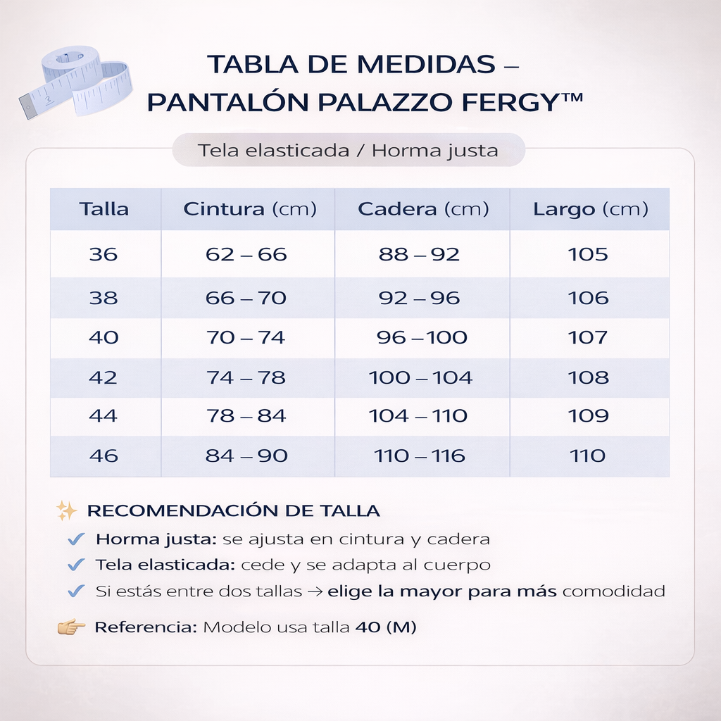 PANTALÓN MEZCLILLA PALAZZO™ - Imagen 6